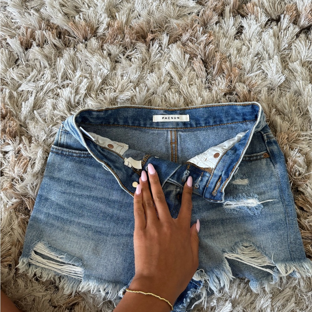 PacSun Distressed Denim Shorts